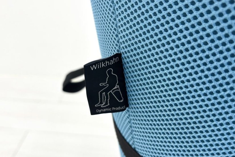 ウィルクハーン スタンドアップ Wilkhahn Stand-up ミーティングチェア 多目的チェア スツール 中古オフィス家具 ライトブルー画像