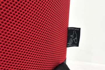 ウィルクハーン スタンドアップ Wilkhahn Stand-up ミーティングチェア 多目的チェア スツール 中古オフィス家具 レッド画像