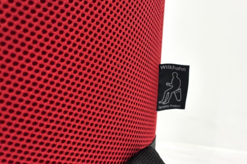 ウィルクハーン スタンドアップ Wilkhahn Stand-up ミーティングチェア 多目的チェア スツール 中古オフィス家具 レッド画像