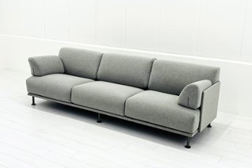 カッシーナ イクスシー テーマ 中古 Cassina IXC. THEMA ソファー 3人用ソファー 中古オフィス家具 2500/850/770の画像