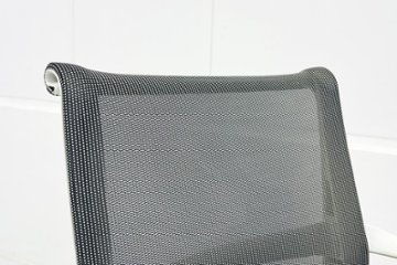 Herman Miller Setu Chair ハーマンミラー セトゥーチェア 中古 マルチパーパスチェア 肘付 ５本脚タイプ リボンアーム グレー画像