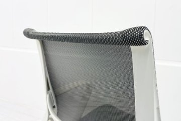 Herman Miller Setu Chair ハーマンミラー セトゥーチェア 中古 マルチパーパスチェア 肘付 ５本脚タイプ リボンアーム グレー画像