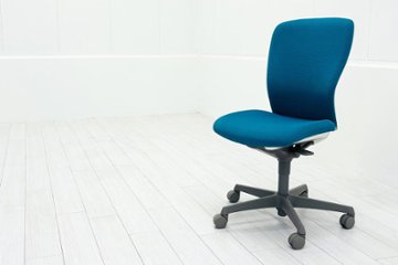 オカムラ スラートチェア 中古 sulato ハイバック 肘無チェア 中古オフィス家具 中古オフィスチェア ブルーグリーンの画像