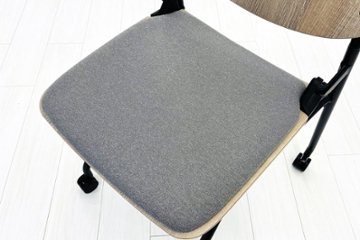 オカムラ ライブス ネスティングチェア 中古 【4脚セット】 Lives Nesting Chair ミーティングチェア 会議椅子 中古オフィス家具画像