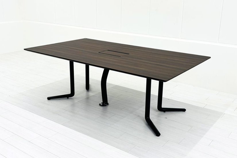 オカムラ ラティオ3 中古 RATIO 小型会議テーブル ミーティングテーブル ワークテーブル 中古オフィス家具 2100/1200/720画像