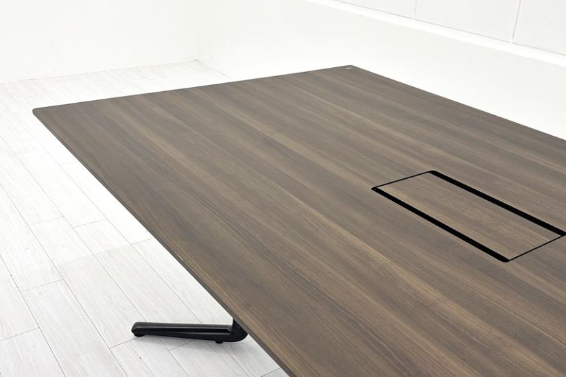 オカムラ ラティオ3 中古 RATIO 小型会議テーブル ミーティングテーブル ワークテーブル 中古オフィス家具 2100/1200/720画像