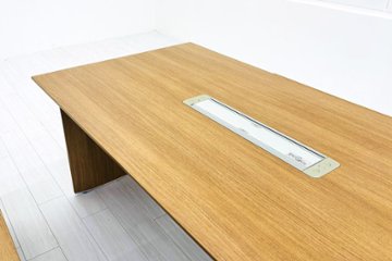 オカムラ プロセルバ ミーティングテーブル ベンチ 【3点セット】 中古 Proselva 中古オフィス家具 幅1800画像