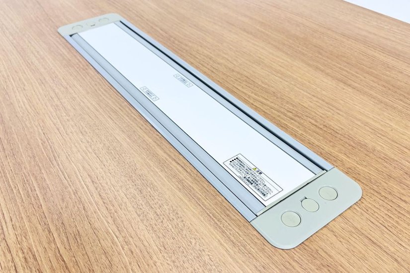 オカムラ プロセルバ ミーティングテーブル ベンチ 【3点セット】 中古 Proselva 中古オフィス家具 幅1800画像