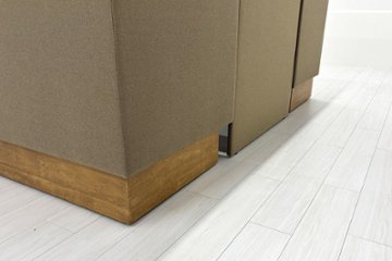 ソファブース イトーキ ノットワーク 中古 knot Work セミクローズ型 中古オフィス家具 2350/1850/1300画像