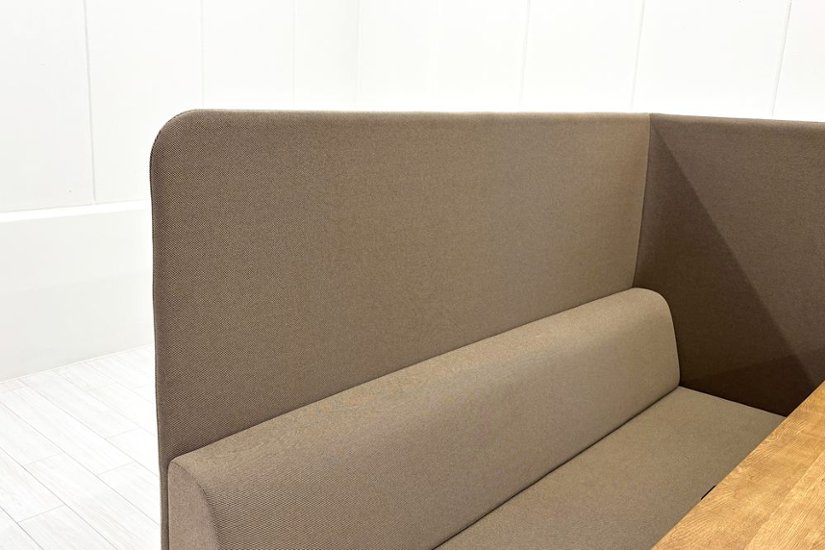 ソファブース イトーキ ノットワーク 中古 knot Work セミクローズ型 中古オフィス家具 2350/1850/1300画像