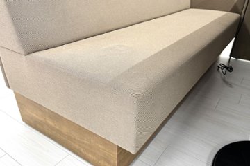 ソファブース イトーキ ノットワーク 中古 knot Work セミクローズ型 中古オフィス家具 2350/1850/1300画像