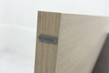 【3点セット】 対面ブース ファミレスソファ オカムラ ブレスタ 中古 ミーティングブース 中古オフィス家具 バックパネル付き画像