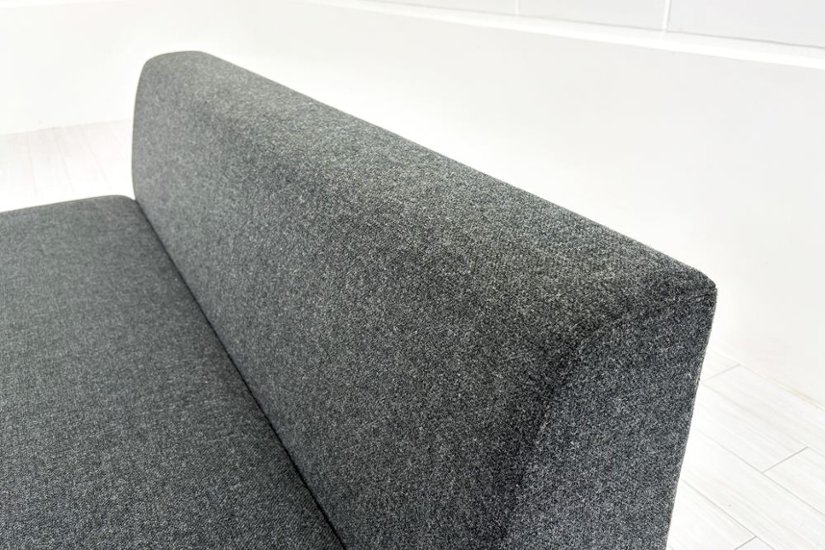 コクヨ デイズオフィス ワイヤードソファー 中古 デイズバウンダリー 3Pソファ DAYS OFFICE 中古オフィス家具 1500/740/730 グレー画像