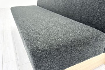 コクヨ デイズオフィス ワイヤードソファー 中古 デイズバウンダリー 3Pソファ DAYS OFFICE 中古オフィス家具 1500/740/730 グレー画像