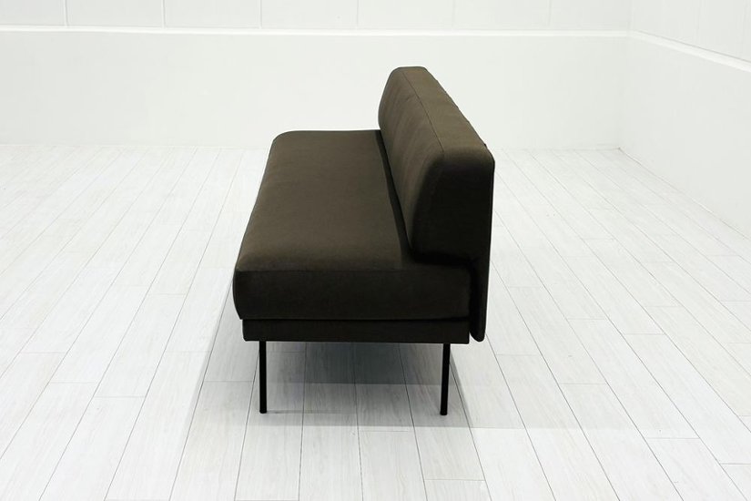 コクヨ ロビーソファー 中古 3人用ソファ 中古オフィス家具 2100/670/750 ブラウン系色画像