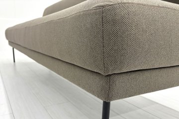 コクヨ ロビーソファー 中古 3人用ソファ 中古オフィス家具 2100/670/750 ブラウン系色画像