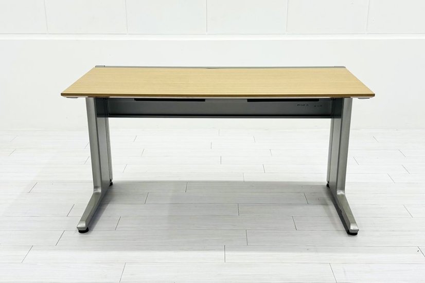 インクルード 平机 幅1400 中古 平デスク イトーキ 中古机 平デスク 事務机 中古オフィス家具 1400/660/720画像