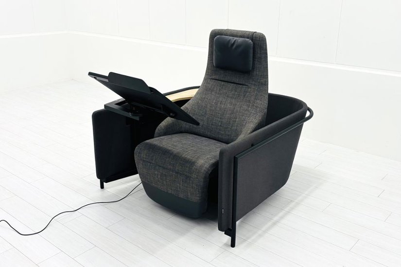 コクヨ ソロワークブース ドップ コンパクトタイプ 中古 dop 1人用ソファ 中古オフィス家具 ラウンジチェア 1170/1285/900画像