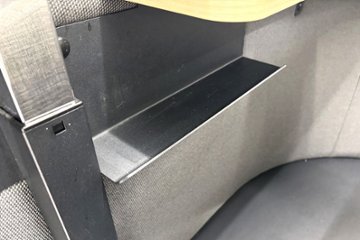 コクヨ ソロワークブース ドップ コンパクトタイプ 中古 dop 1人用ソファ 中古オフィス家具 ラウンジチェア 1170/1285/900画像