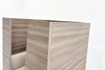 Bresta 個室ブース オカムラ ブレスタ 中古 集中ブース 中古オフィス家具 ソファブース 1200/1200/1460 左ソファ画像