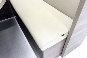 Bresta 個室ブース オカムラ ブレスタ 中古 集中ブース 中古オフィス家具 ソファブース 1200/1200/1460 右ソファ画像