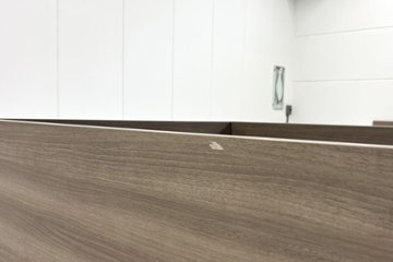 Bresta 個室ブース オカムラ ブレスタ 中古 集中ブース 中古オフィス家具 ソファブース 1200/1200/1460 右ソファ画像