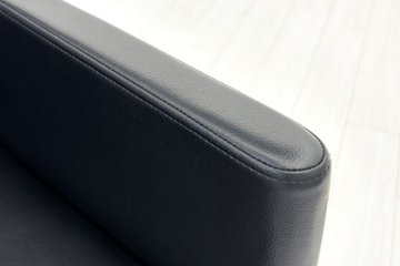 オカムラ 8346Mシリーズ ミーティングチェア 【4脚セット】 多目的チェア 中古オフィス家具 応接椅子 上下昇降タイプ ブラック画像