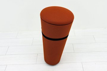 ウィルクハーン スタンドアップ Wilkhahn Stand-up ミーティングチェア 多目的チェア スツール 中古オフィス家具 オレンジ画像