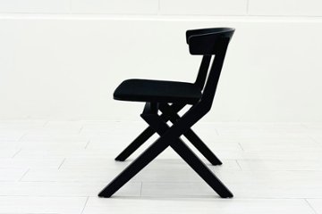 コクヨ デイズオフィス ウッドサイド 中古 ミーティングチェア DAYS OFFICE wood side 中古オフィス家具 ブラック画像