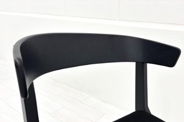コクヨ デイズオフィス ウッドサイド 中古 ミーティングチェア DAYS OFFICE wood side 中古オフィス家具 ブラック画像