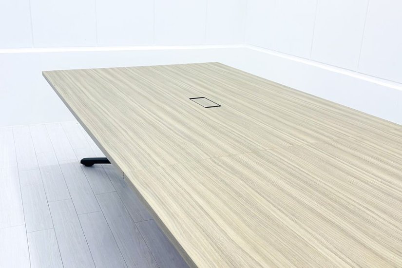 イトーキ DFテーブル 中古 幅4000 ミーティングテーブル 大型会議テーブル 中古オフィス家具 4000/1500/720画像