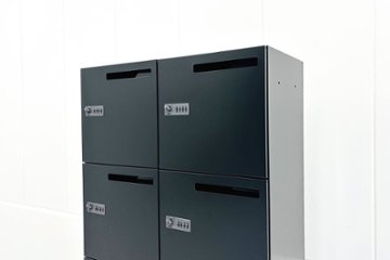 コクヨ エディア 8人用ロッカー 中古 メールボックス 中古オフィス家具 オートロックダイヤル錠 ブラック 900/450/1810画像