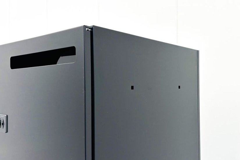 コクヨ エディア 8人用ロッカー 中古 メールボックス 中古オフィス家具 オートロックダイヤル錠 ブラック 900/450/1810画像