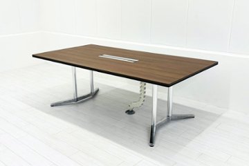 オカムラ ラティオ 中古 RATIO 小型会議テーブル ミーティングテーブル ワークテーブル 中古オフィス家具 2100/1000/720の画像