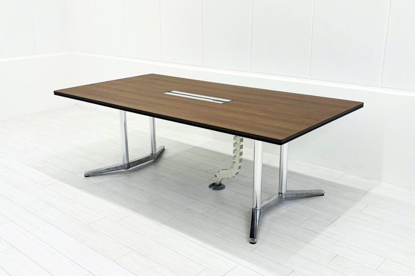 オカムラ ラティオ 中古 RATIO 小型会議テーブル ミーティングテーブル ワークテーブル 中古オフィス家具 2100/1000/720画像