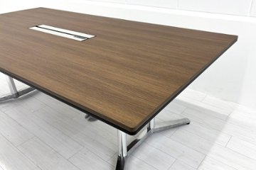 オカムラ ラティオ 中古 RATIO 小型会議テーブル ミーティングテーブル ワークテーブル 中古オフィス家具 2100/1000/720画像