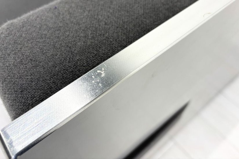 コクヨ アニカ ロビーベンチ 中古 ANIKA 長椅子 ロビーソファ 中古オフィス家具 2100/670/750 グレー画像