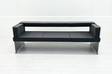 コクヨ アニカ ロビーベンチ 中古 ANIKA 長椅子 ロビーソファ 中古オフィス家具 2100/670/750 グレー画像