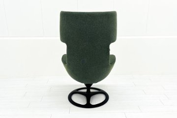 オカムラ ライブス ミーティングチェア 中古 多目的チェア パーソナルチェア Lives Personal Chair 中古オフィス家具 ダークグリーン画像
