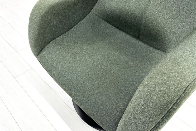 オカムラ ライブス ミーティングチェア 中古 多目的チェア パーソナルチェア Lives Personal Chair 中古オフィス家具 ダークグリーン画像