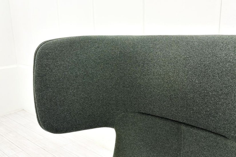 オカムラ ライブス ミーティングチェア 中古 多目的チェア パーソナルチェア Lives Personal Chair 中古オフィス家具 ダークグリーン画像