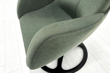 オカムラ ライブス ミーティングチェア 中古 多目的チェア パーソナルチェア Lives Personal Chair 中古オフィス家具 ダークグリーン画像