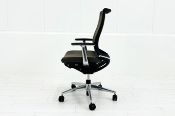 コクヨ Bezel(ベゼル)シリーズ 中古 2020年製 クッション KOKUYO テクスチャードメッシュ 固定肘 中古オフィス家具画像