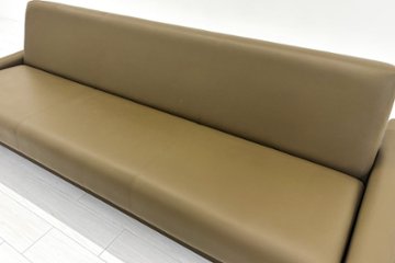 オカムラ ソファーベッド 中古 2019年製 応接ソファ 中古オフィス家具 2040/860/660画像