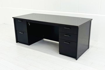 イトーキ x17 中古 エグゼクティブデスク 役員用デスク 社長 役員机 中古オフィス家具 1800/850/720の画像