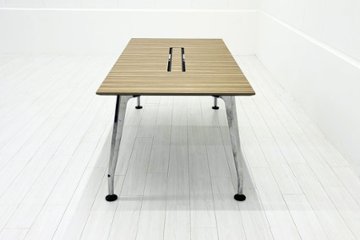 【ポリッシュ脚ピカピカ磨き有！】 コクヨ サイビ 中古 KOKUYO saibi 会議机 ミーティングテーブル 中古オフィス家具 1800/900/720画像