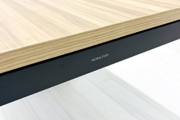 コクヨ サイビ サイドリターンテーブル 3段ワゴン付 L型デスク SAIBI 中古 中古オフィス家具 1600/1200/720画像