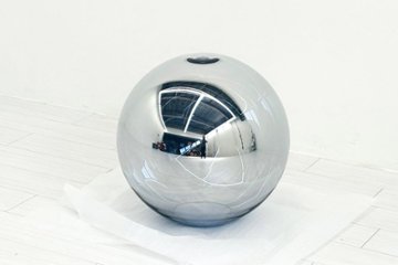【シェードのみ】 中古 Globe 50cm chrome Tom Dixon SHADE トム・ディクソン 照明 ライト クローム 中古オフィス家具 ランプの画像