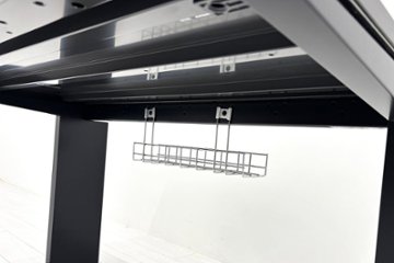 オカムラ プロユニット 中古 平机 ブラック 平デスク 事務机 Pro Unit 中古オフィス家具 1200/700/720画像