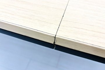 オカムラ ラティオ 中古 会議テーブル 幅3200 ミーティングテーブル 大型会議机 中古オフィス家具 ネオウッドライト 3200/1200/720画像